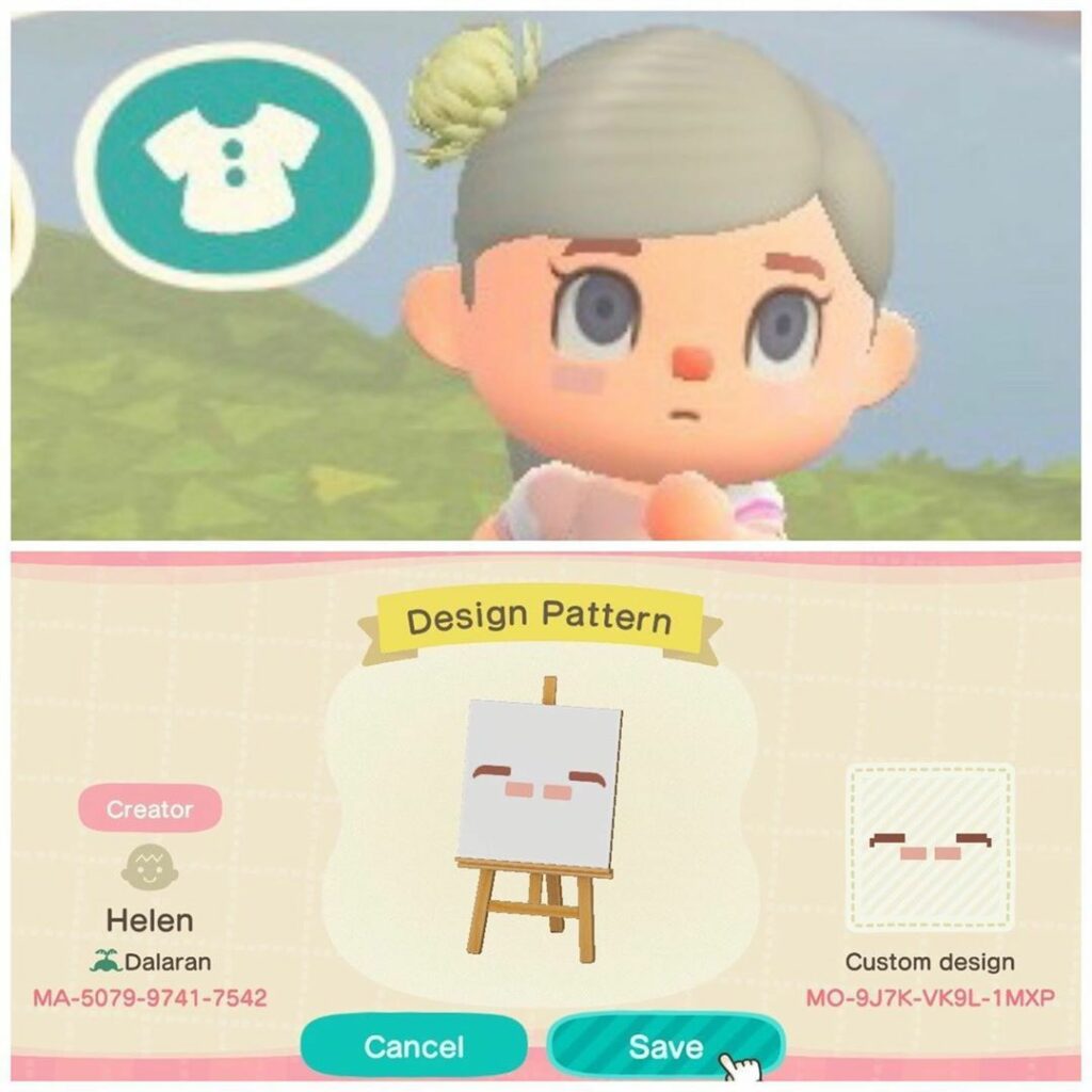 Ac New Horizons Eyebrows Qr Code Eyebrow Ideas