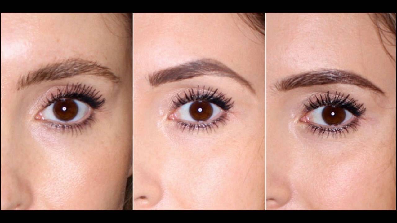 How To Shape And Style Your Eyebrows At Home - YouTube