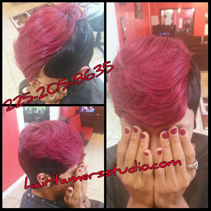 Two Tone Quickweaves at hairtamersstudio.com (With images ...